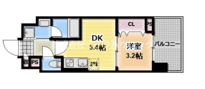 La CASA京橋の間取り画像