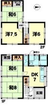瀬田3丁目貸家の間取り画像