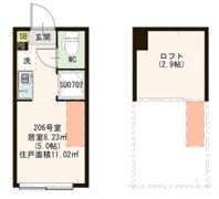 ハーモニーテラス赤羽南の間取り画像