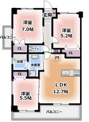 ウェルステージの間取り画像