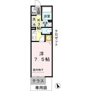 オーチャードの間取り画像