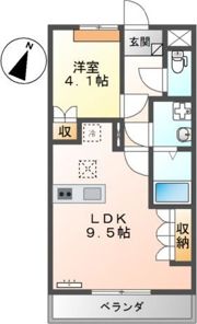 リバティタウン2番館の間取り画像