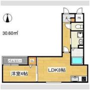 ALEGRIA豊津の間取り画像
