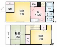 北小岩5丁目戸建ての間取り画像