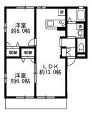 プラード広谷の間取り画像