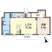 クレア―ジュ南方の間取り画像