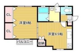 パレットワンBの間取り画像