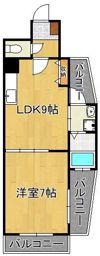 リード大手町の間取り画像
