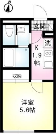 クリエイト上井草の間取り画像