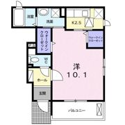 プリートカーサの間取り画像