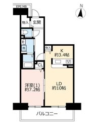 URビーコンヒル能見台サウスヒルの間取り画像