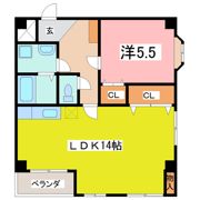 レイユール門前の間取り画像