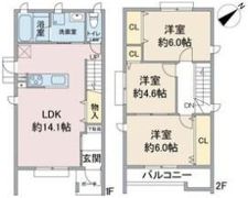 パークサイド植田西の間取り画像