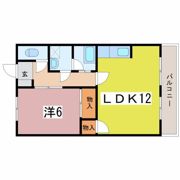 岡本マンションの間取り画像