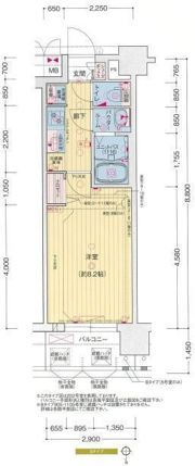 プレサンス横浜大通り公園の間取り画像