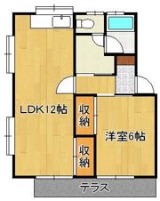 Renatus野間IIの間取り画像