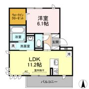 イリス Aの間取り画像