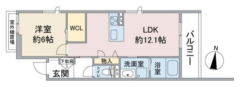 E－smile 榎の間取り画像