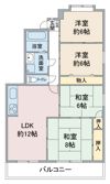 名幸ハイツの間取り画像