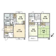 下丸子戸建の間取り画像