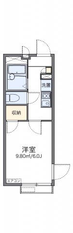 レオパレスシンフォニーの間取り画像
