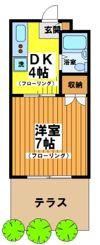 ガーデン南台の間取り画像