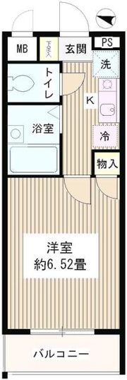 サンライズハイツの間取り画像