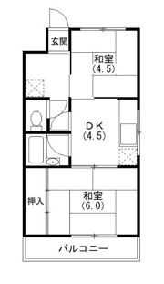 ビアンカアオイの間取り画像