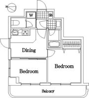 ライオンズマンション吉野町第11の間取り画像