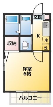 リラックス浜町の間取り画像