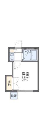 レオパレス与野本町第6の間取り画像