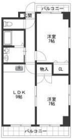 SKY WAY 2001の間取り画像