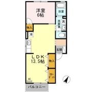 セジュール大町西の間取り画像