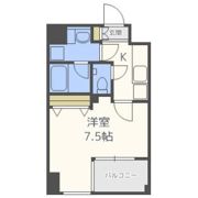 レジディア江戸堀の間取り画像
