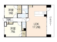 アーバンライフ大町の間取り画像