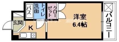 プランドール瀬田の間取り画像