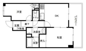 トーカンマンション小立野の間取り画像