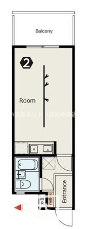 R-RESIDENCE TAKAMATSUの間取り画像