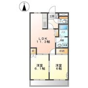 エスポアールKの間取り画像