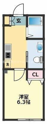 エルミタージュ堀ノ内の間取り画像