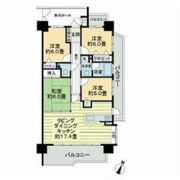 ライオンズシティ大府駅前の間取り画像