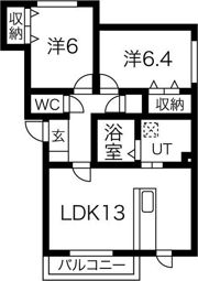ラムズ千歳の間取り画像