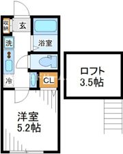 クレストコート上永谷の間取り画像