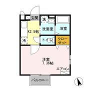 ドゥーピエースの間取り画像