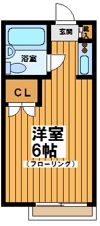 ウィスタリア笹塚の間取り画像