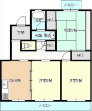 パレス富塚の間取り画像