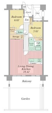 グランコートEAST25（0307）の間取り画像