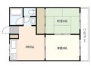 マンションシバタの間取り画像
