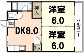 新原第1マンションの間取り画像