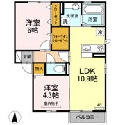 フルーレLの間取り画像